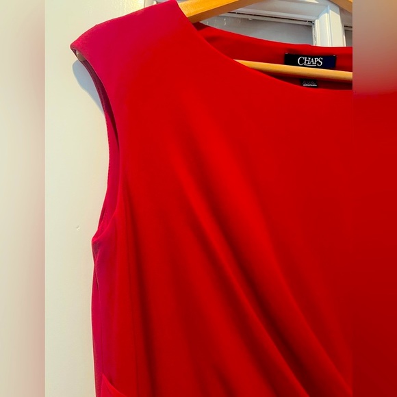 Valentine’s Day! NWT Red Evening Dress Draped Detailed Marcasite Brooch NWT 10 - Picture 5 of 10